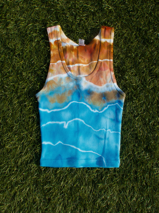 Blue Agate Yoga Tank