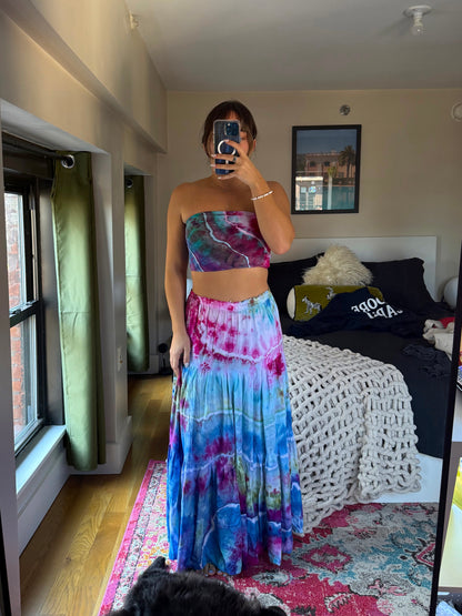 Forest Nymph Maxi Skirt Set - SIZE S