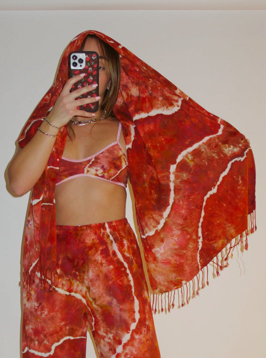 Terracotta Pashmina