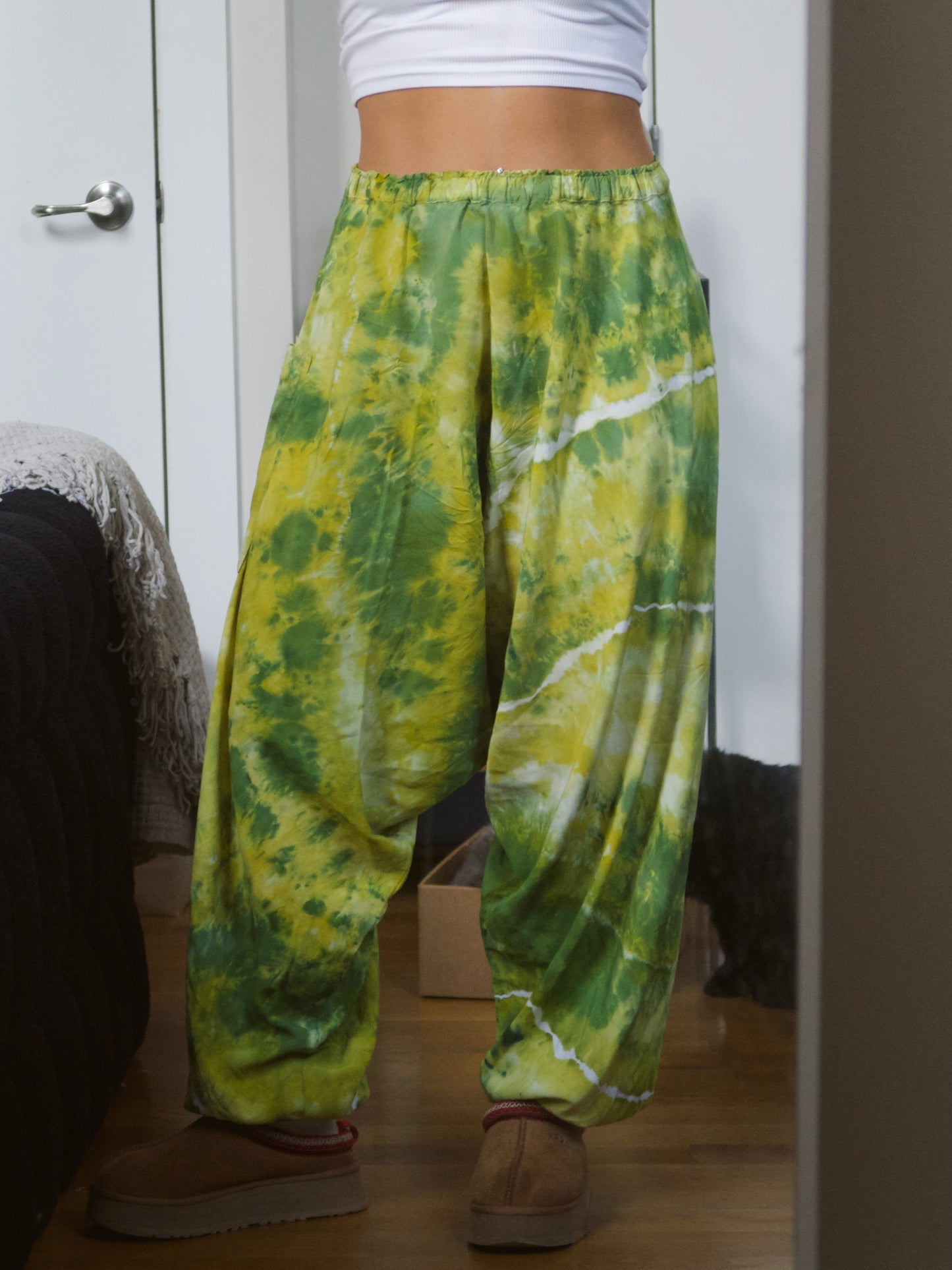 Serpentine Harem Pants