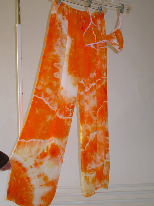 Orange Crush Pant Set - SIZE S