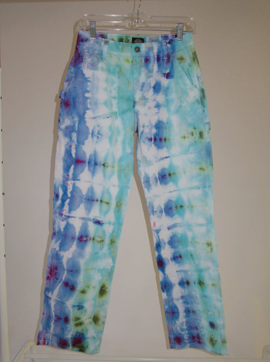 Water Lily Carpenter Pants - SIZE 26