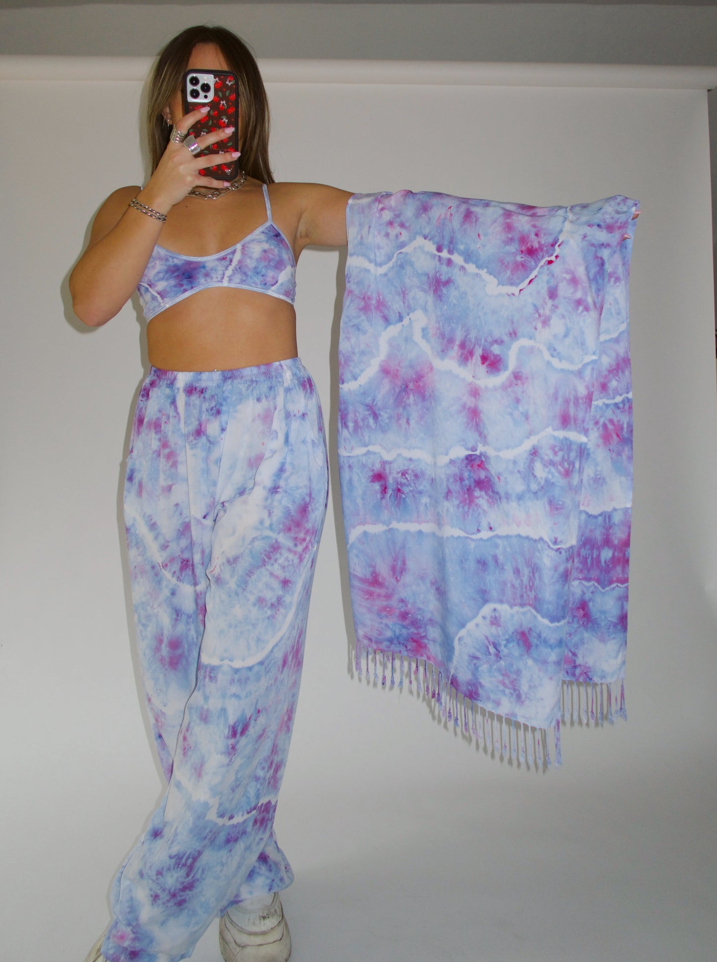 Wisteria Pant Set + Pashmina - SIZE M loop