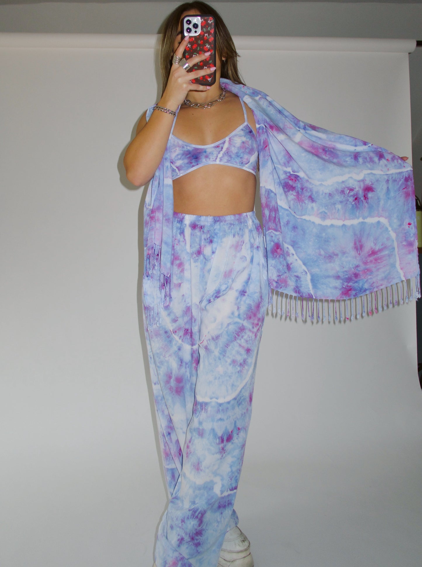 Wisteria Pant Set + Pashmina - SIZE M loop